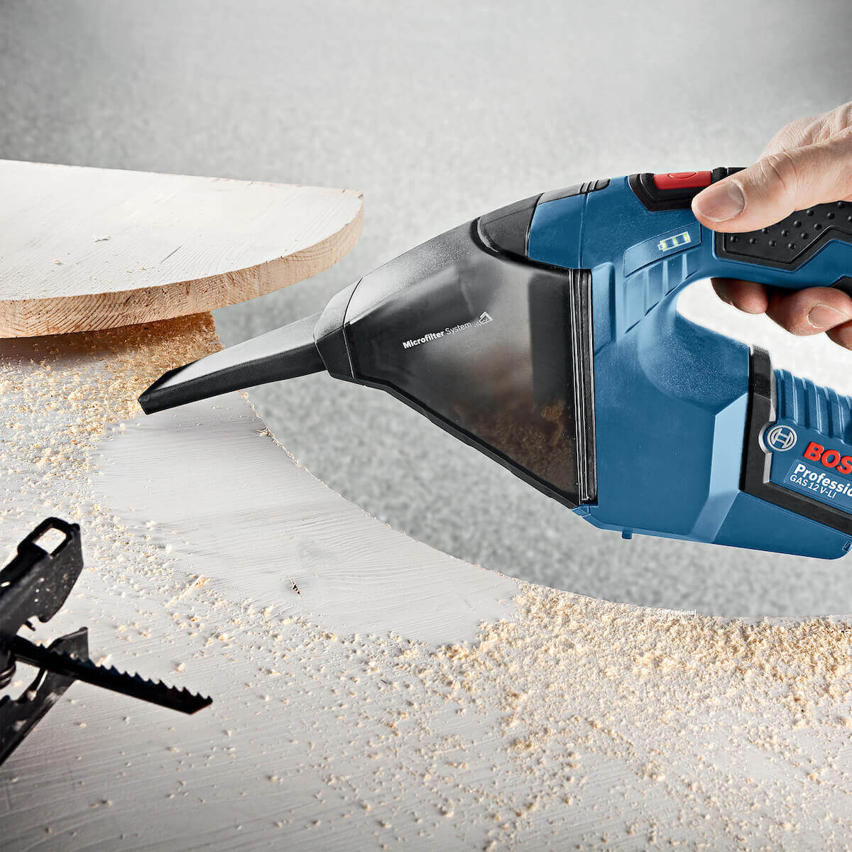 Aspiradora de polvo 12V GAS 12V-LI sin Bateria/sin cargador Bosch - Image 5