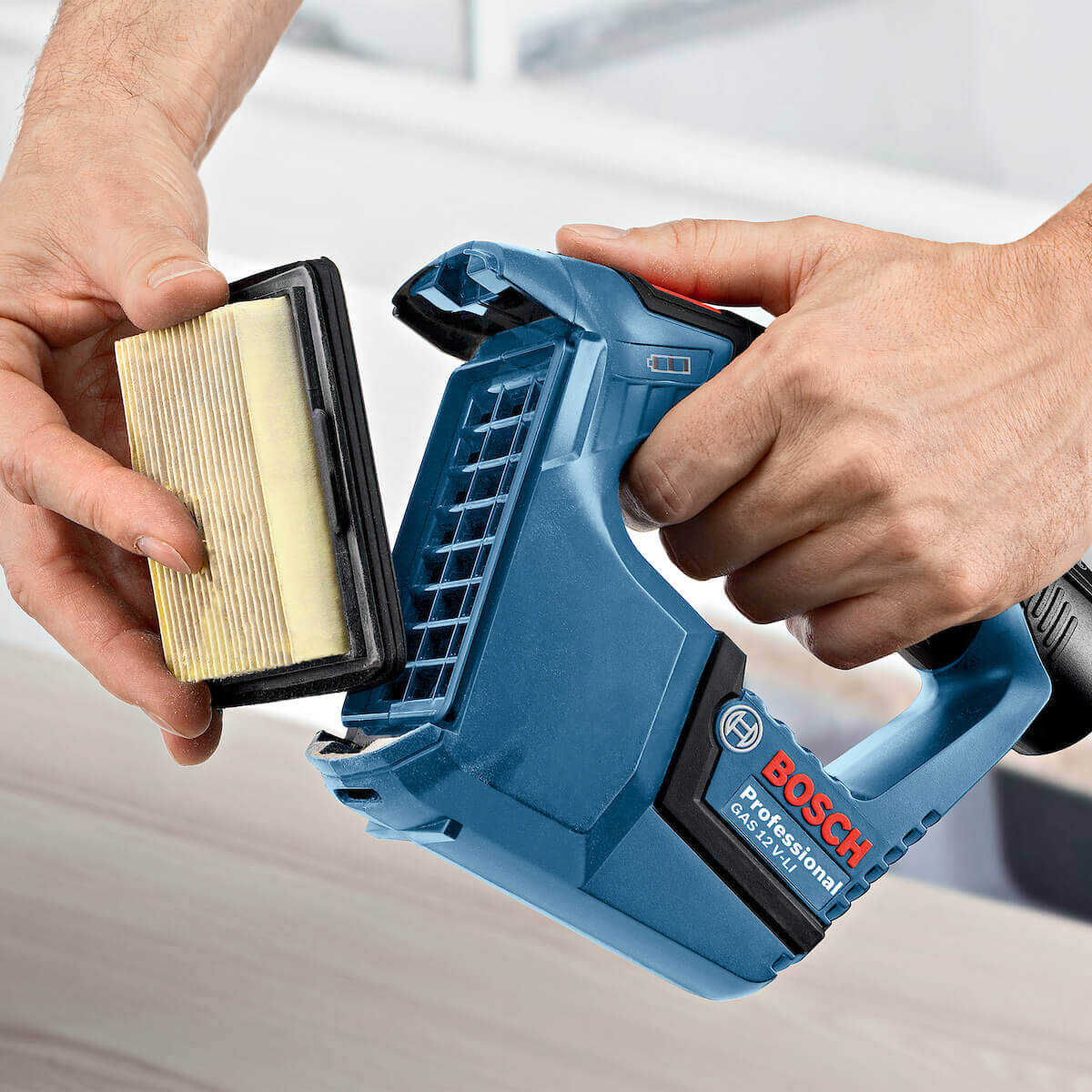 Aspiradora de polvo 12V GAS 12V-LI sin Bateria/sin cargador Bosch - Image 8