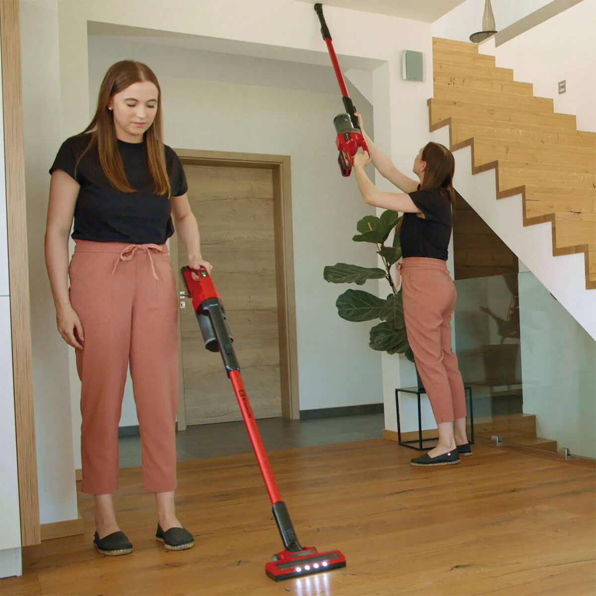 Aspiradora vertical inalámbrica 18 V + batería (4.0 ah) + cargador marca Einhell - Image 8