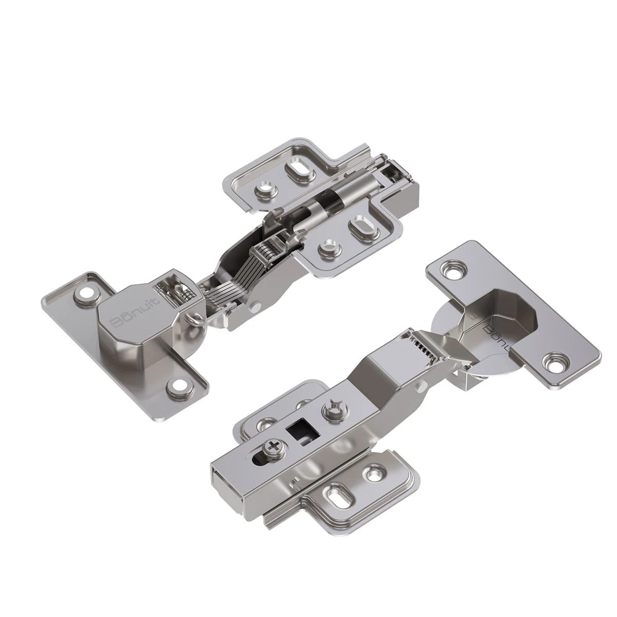 Bisagra de cazoleta para mueble cierre lento clip-on de fácil montaje - Image 4