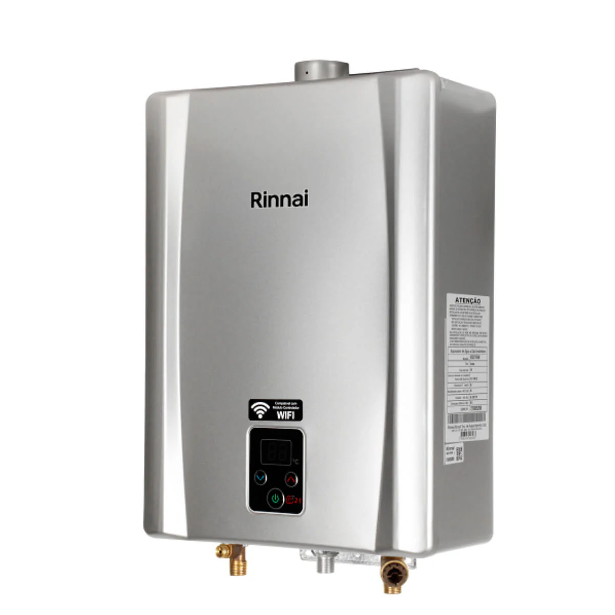 Calentador de paso agua 17 lts a gas propano color gris - Image 3