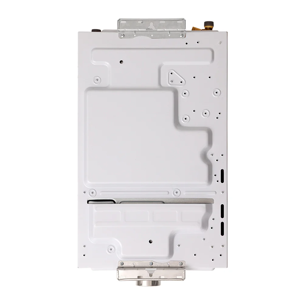 Calentador de paso tiro forzado 15 litros modulante a gas natural blanco marca Haceb. - Image 5