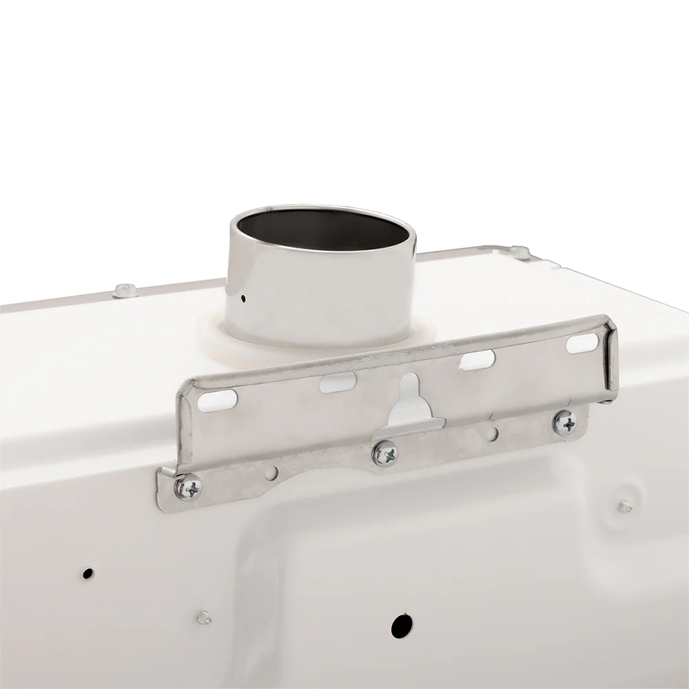 Calentador de paso tiro forzado 15 litros modulante a gas natural blanco marca Haceb. - Image 6