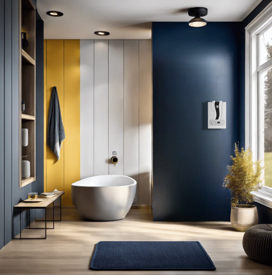 Calentador eléctrico instantáneo de agua, hasta 15 litros, bifásico/trifásico marca Smartec - Image 4