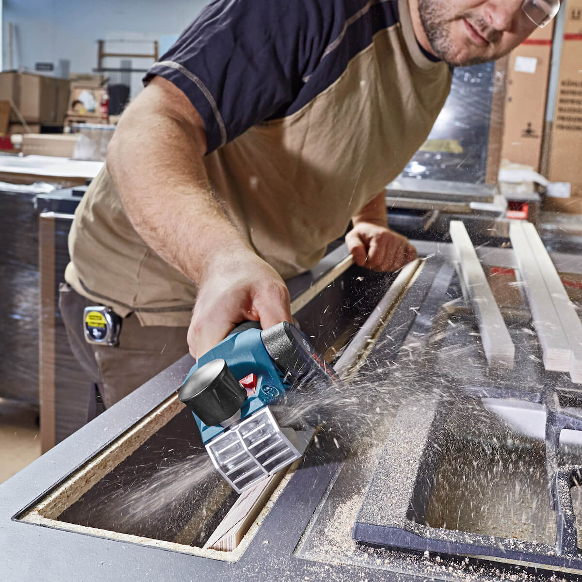 Cepillo inalámbrico 12VGHO 12V-20 Sin Bateria/Sin cargador Brushless Bosch - Image 6