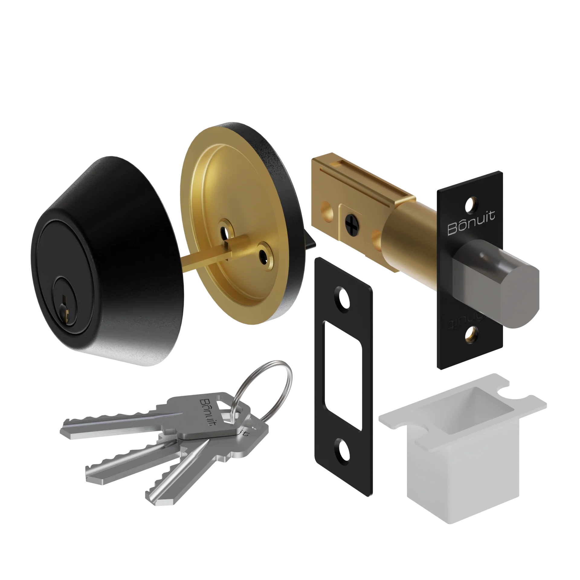 Cerrojo puerta principal plus llave -mariposa - Image 6