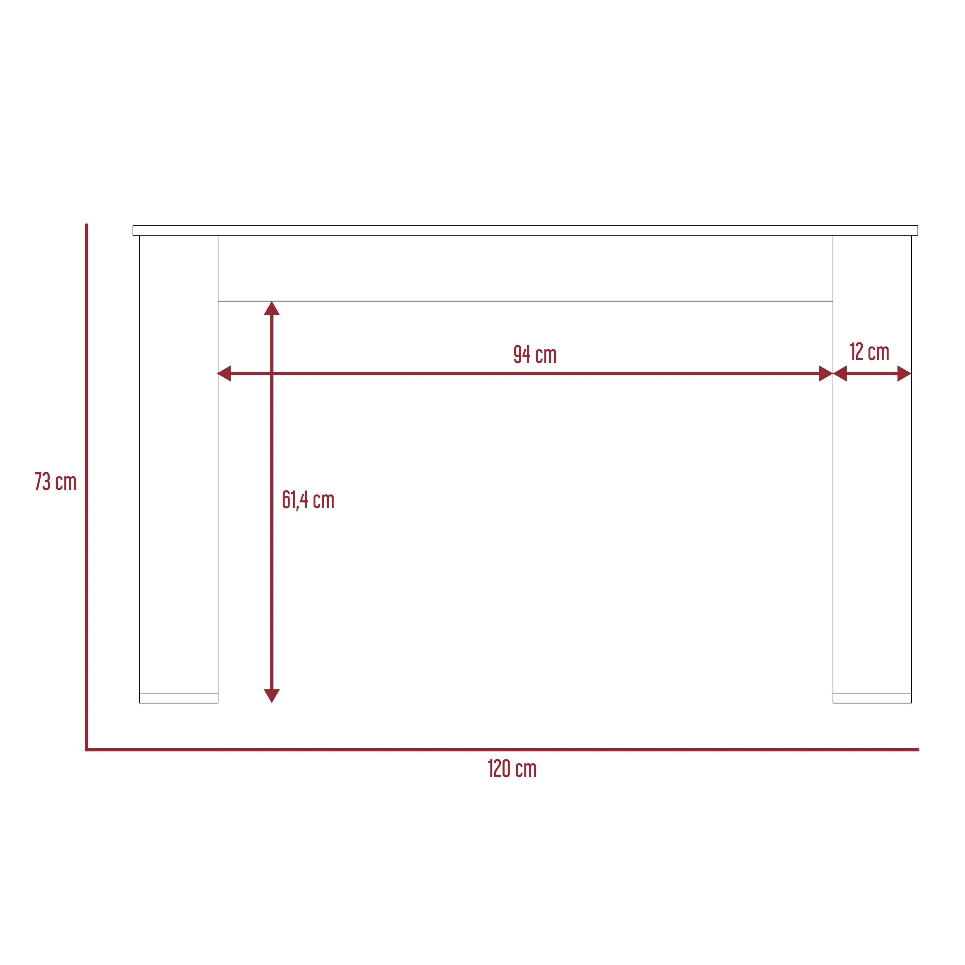 Escritorio Elora, Café Claro, Ideal Para Espacios de Trabajo - Image 11