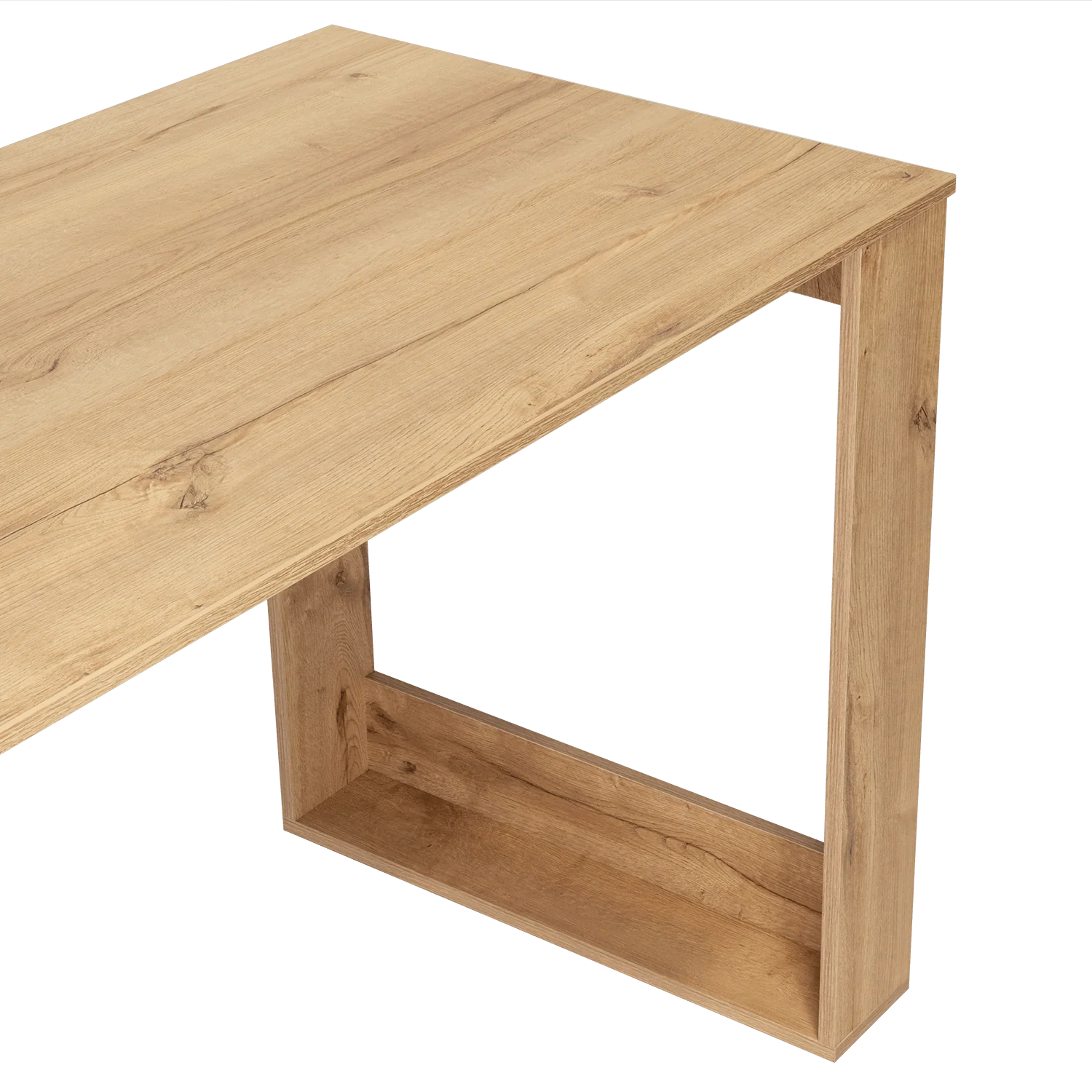 Escritorio Elora, Café Claro, Ideal Para Espacios de Trabajo - Image 8