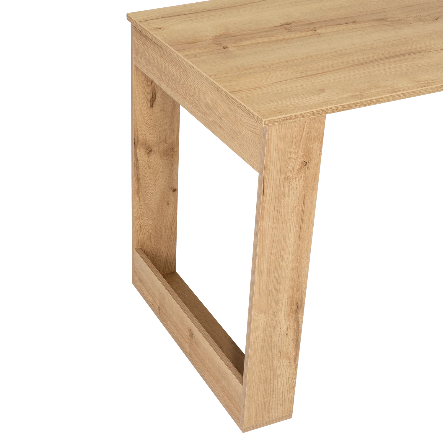 Escritorio Elora, Café Claro, Ideal Para Espacios de Trabajo - Image 9