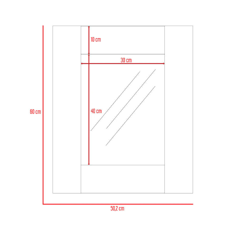 Espejo de Baño Salomón, Humo, Ideal Para Espacios Reducidos - Image 7