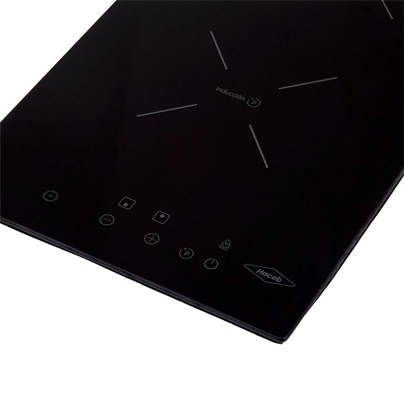 Estufa de empotrar inducción negra 30 cm eléctrica 220v Haceb - Image 3