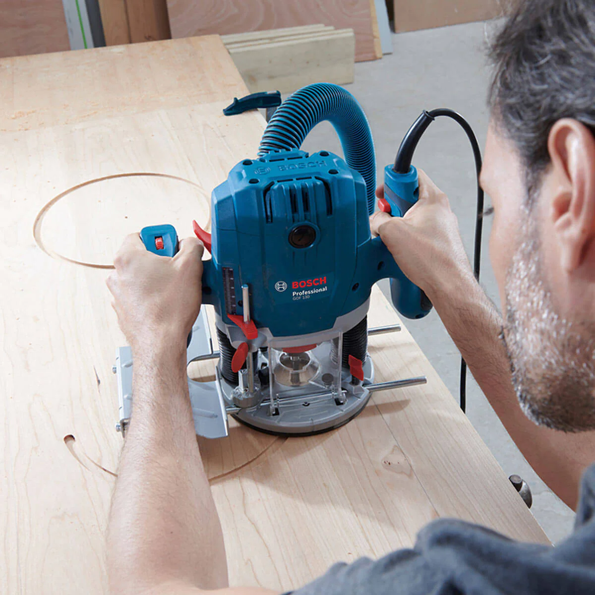 Fresadora 1300W GOF 130 Bosch - Image 7