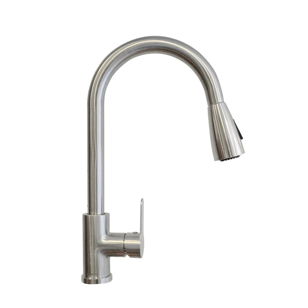 Griferia Lavaplatos monocontrol Veletri Inox - Image 3