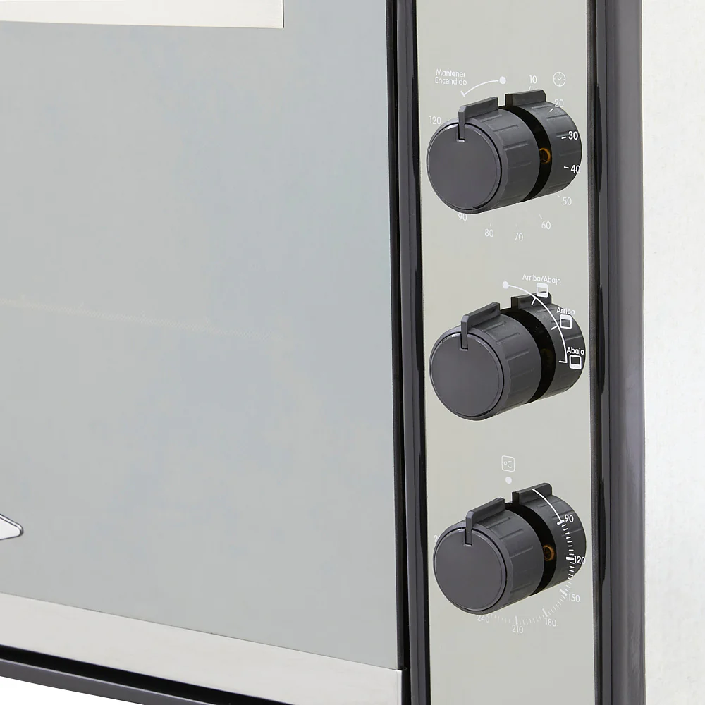 Horno eléctrico medio formato 60 cm inoxidable 120 v marca Haceb - Image 10