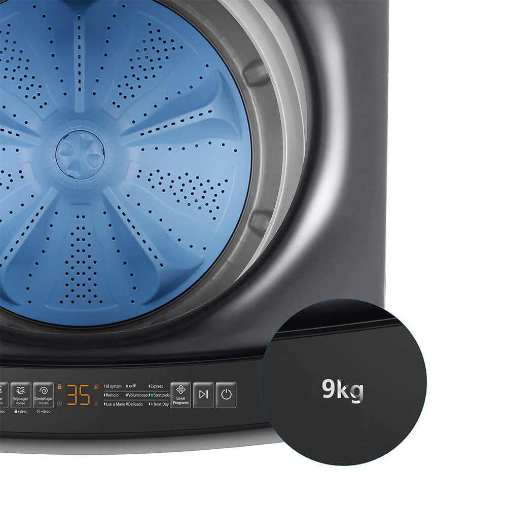 Lavadora Automática Propela 9 Kg Diamond Gray - Image 8