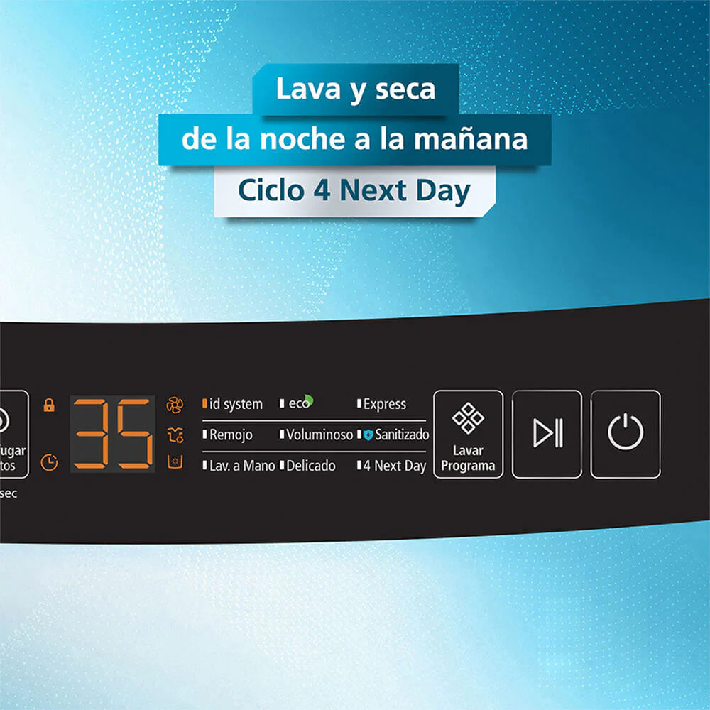 Lavadora Automática Propela 9 Kg Diamond Gray - Image 9