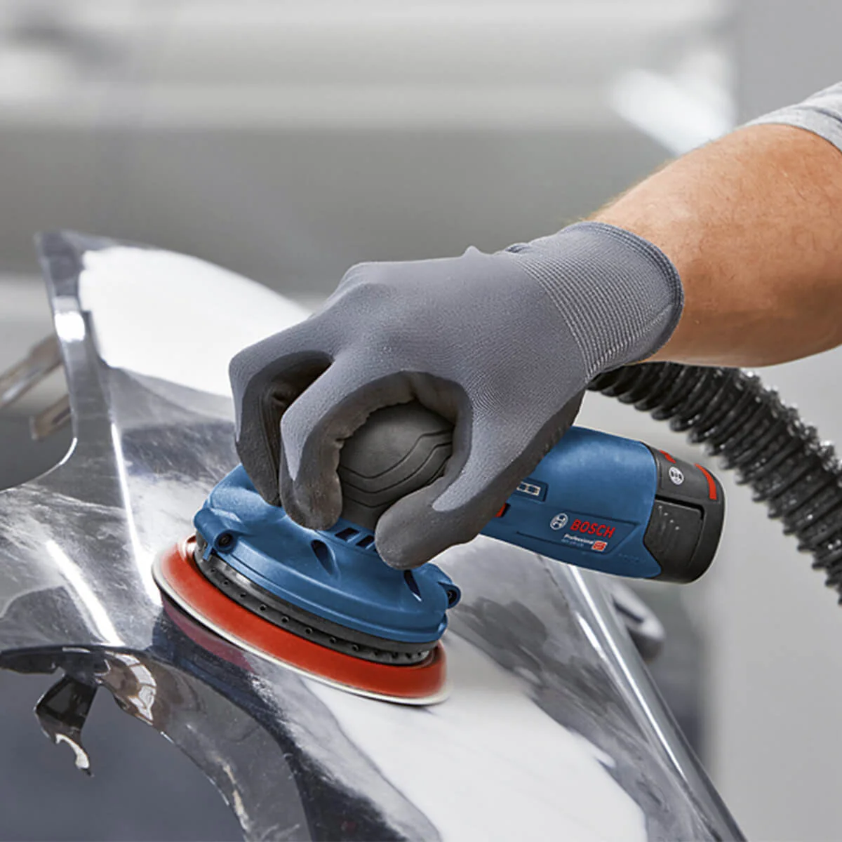 Lijadora roto orbital inalámbrica 12V GEX 12V-125 Sin Bateria/Sin Cargador Brushless Bosch - Image 9