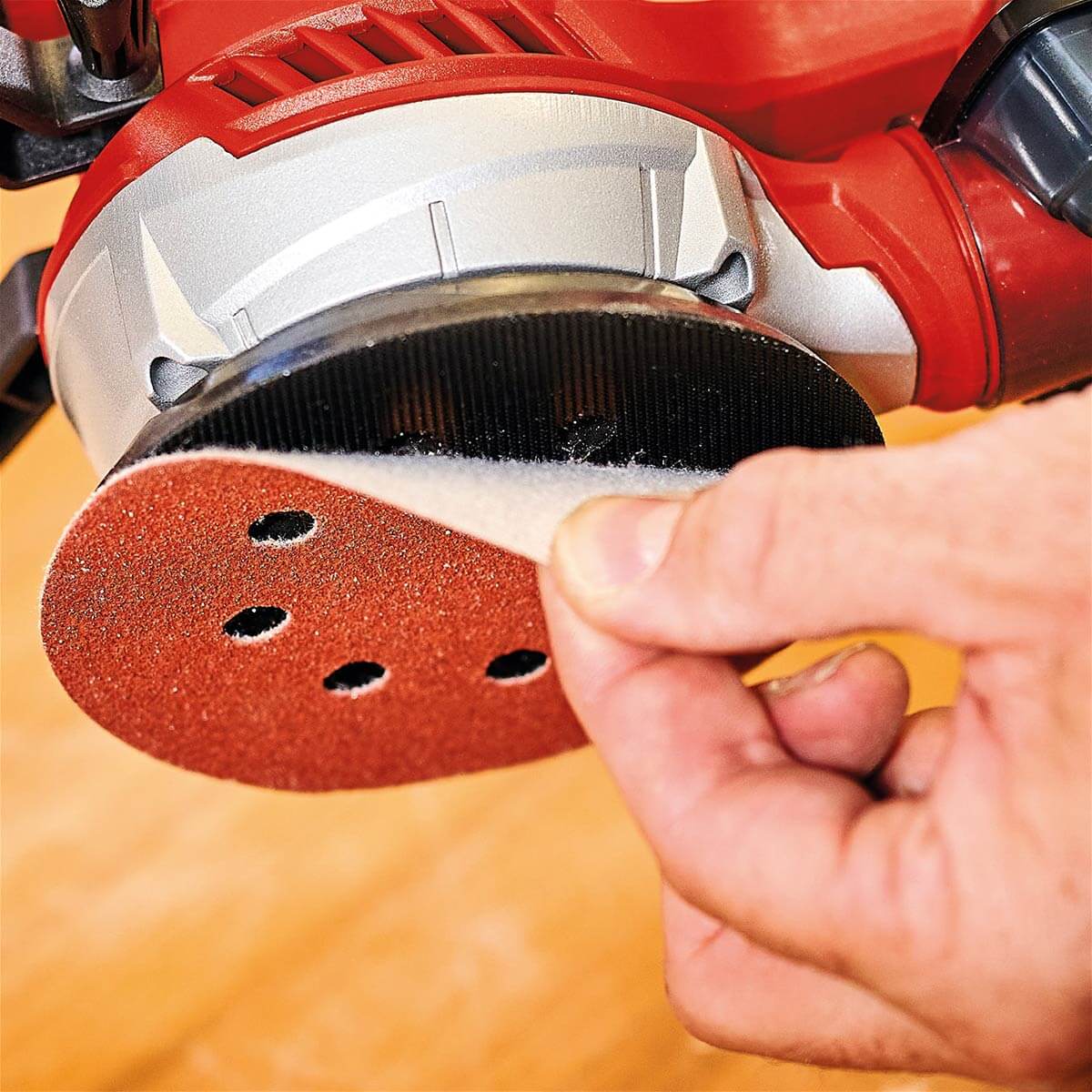 Lijadora rotorbital 5" 400 watts marca Einhell - Image 5