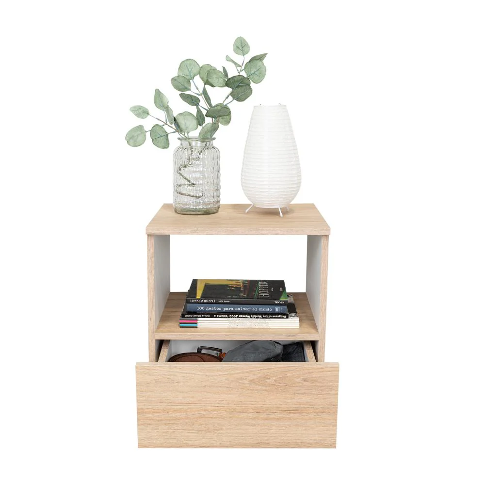 Mesa de Noche Camel, Rovere y Blanco - Image 6