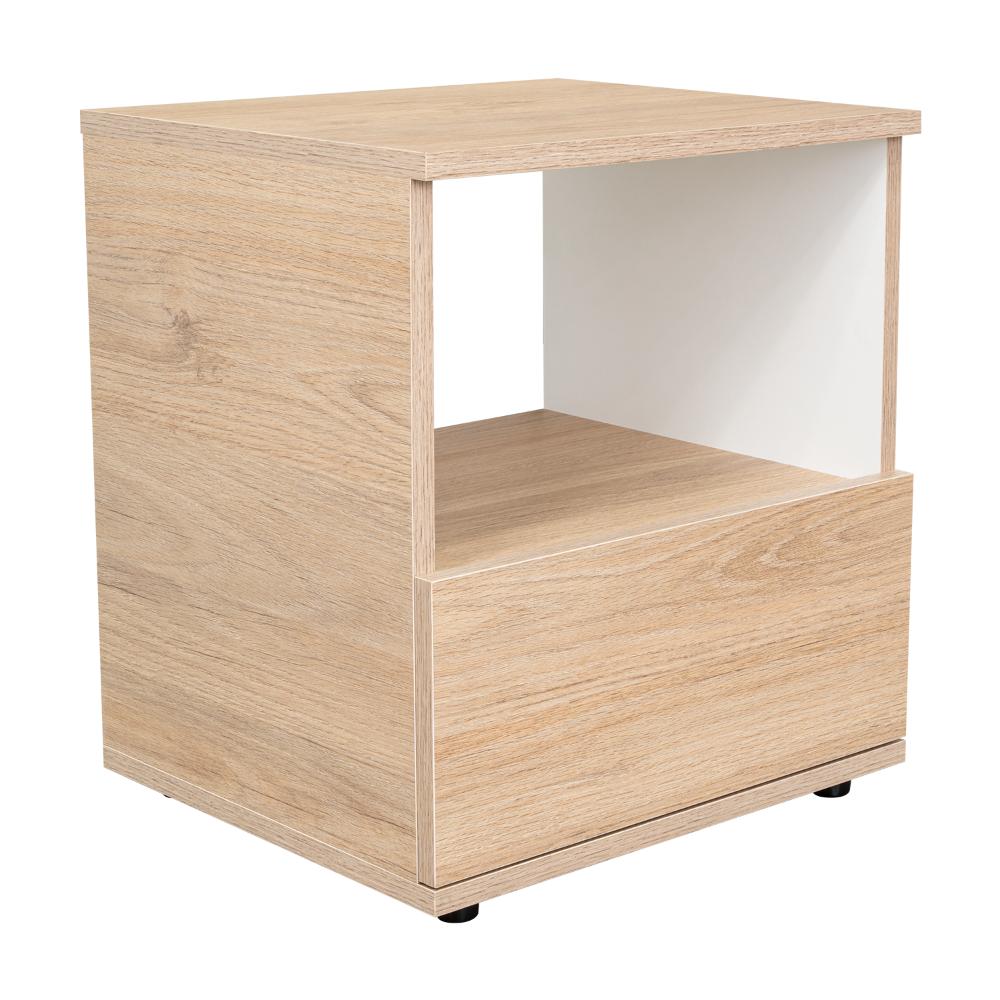 Mesa de Noche Camel, Rovere y Blanco - Image 7