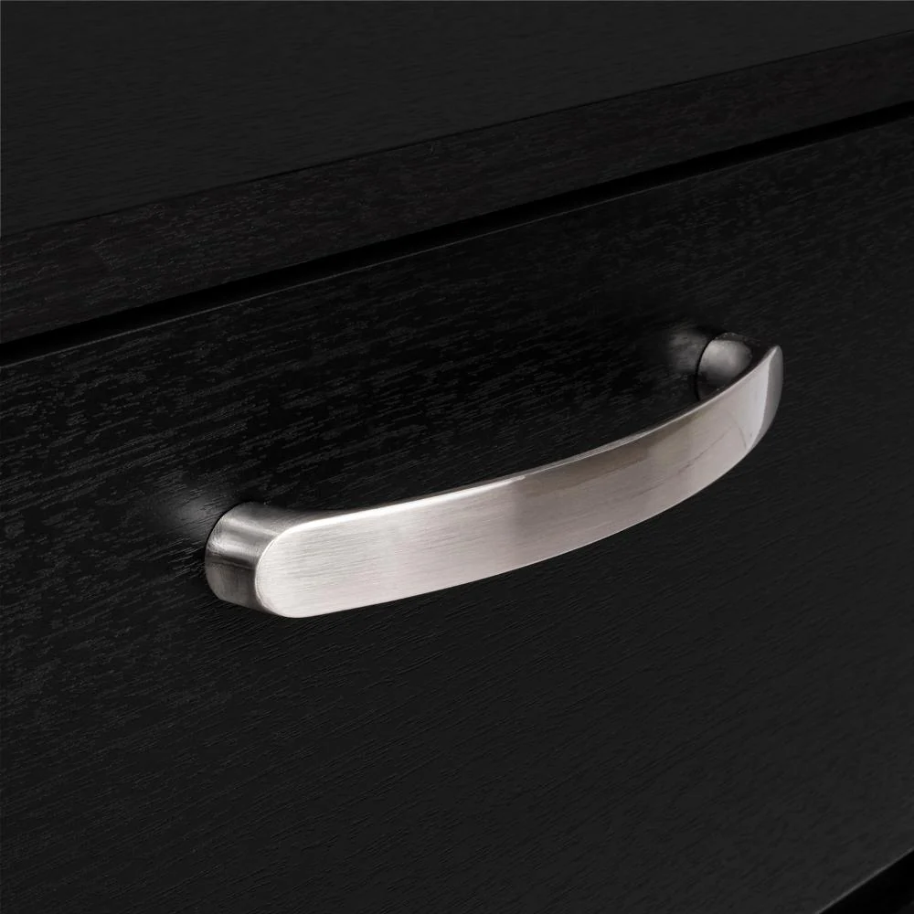 Mesa de Noche Elaxi, Wengue, con Dos Cajones Deslizables Como Correderas Metálicas - Image 10