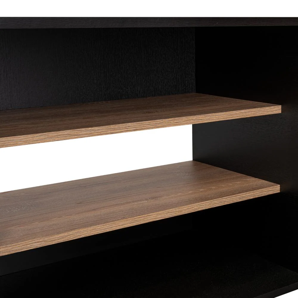 Mesa Para Tv Wesley, Wengue y Fresno Europeo, con Espacio Para Televisor de 65 Pulgadas - Image 9