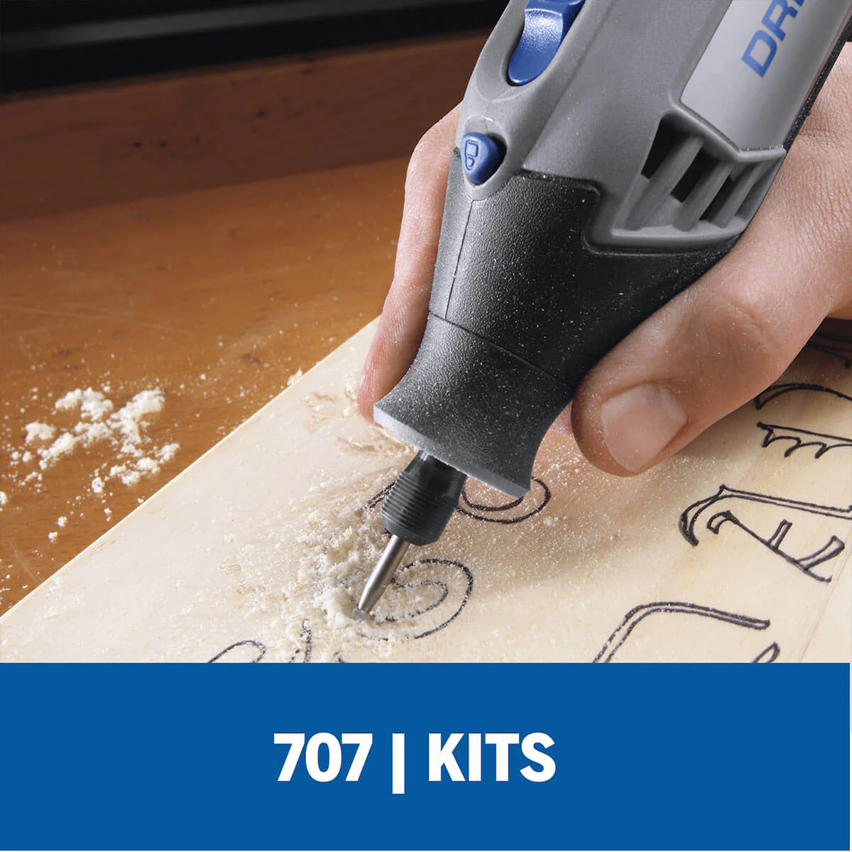 Set de accesorios de mototool 707 de 75 Piezas Dremel - Image 5