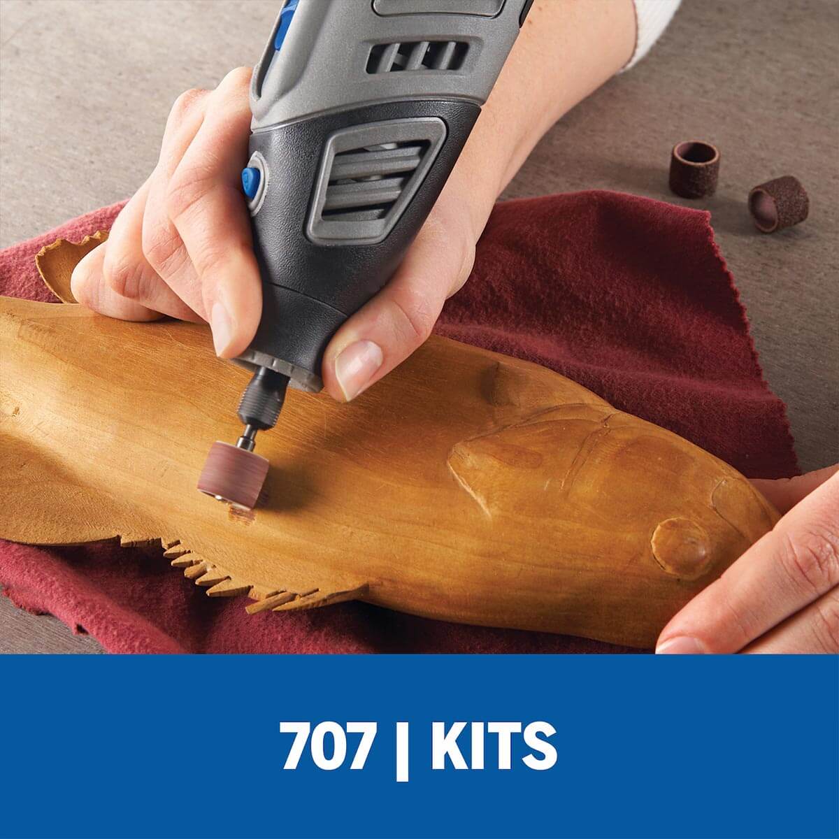 Set de accesorios de mototool 707 de 75 Piezas Dremel - Image 6