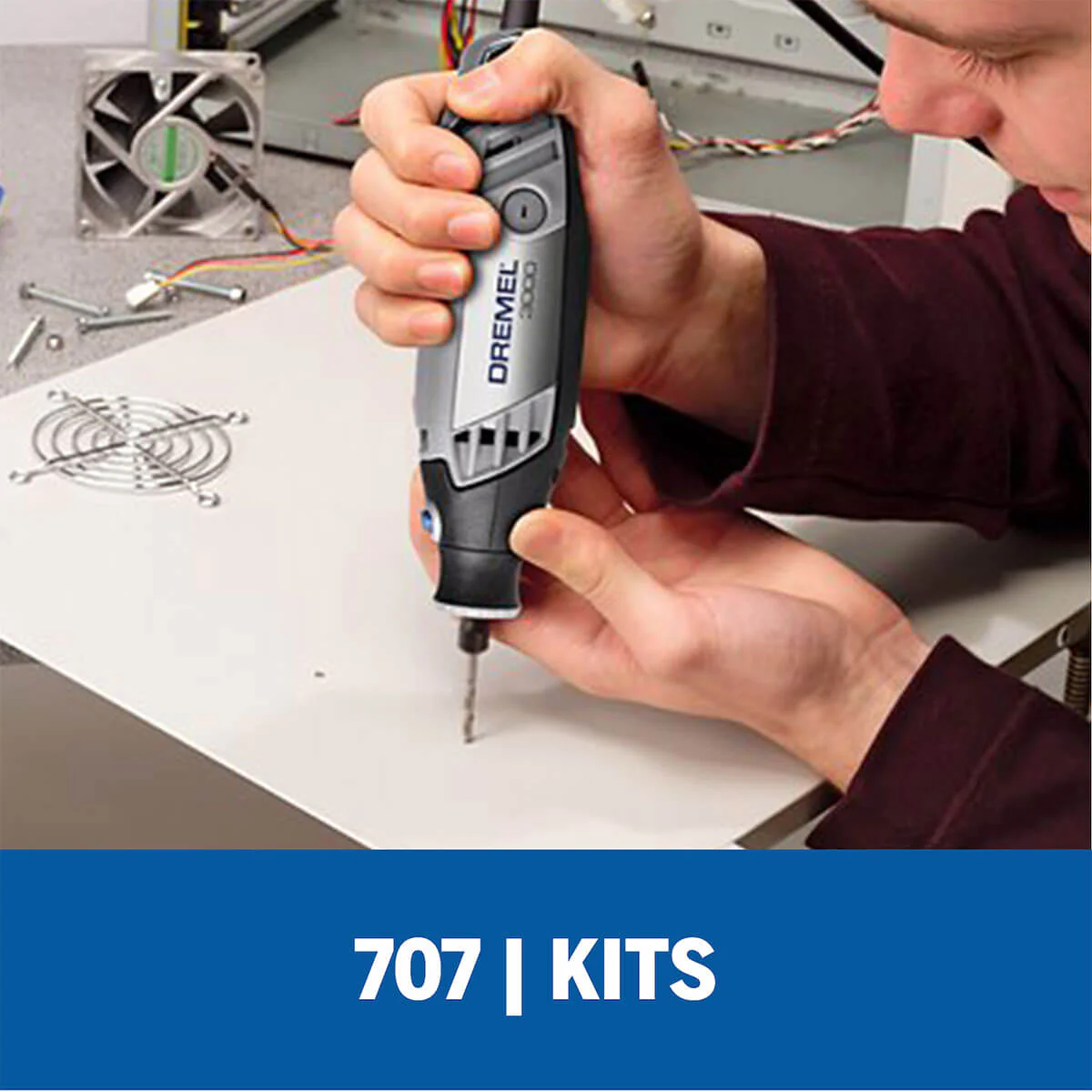 Set de accesorios de mototool 707 de 75 Piezas Dremel - Image 9