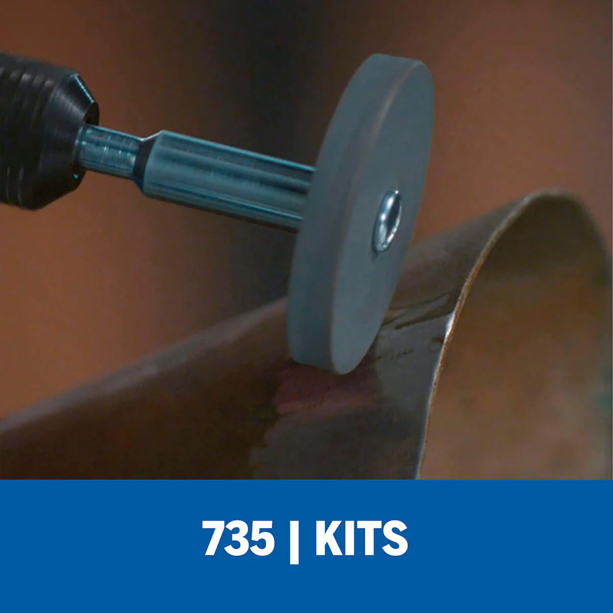 Set de accesorios de mototool 735 de 8 Piezas Dremel para Vidrio y Piedra - Image 6