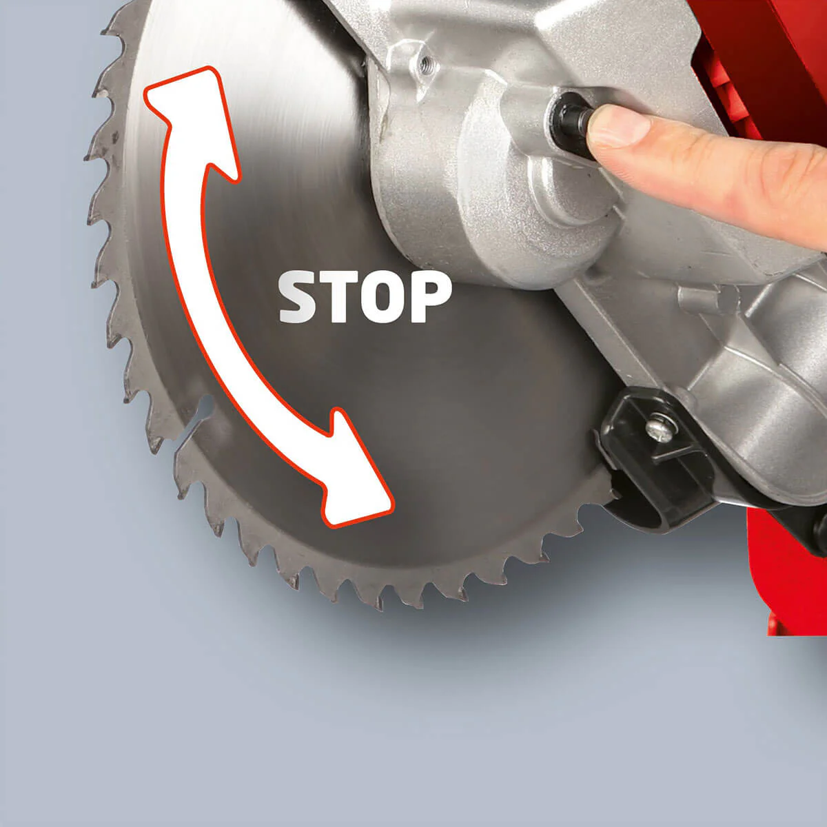 Sierra acolilladora telescópica 10" dual 2100 watts 4000 rpm marca Einhell - Image 5