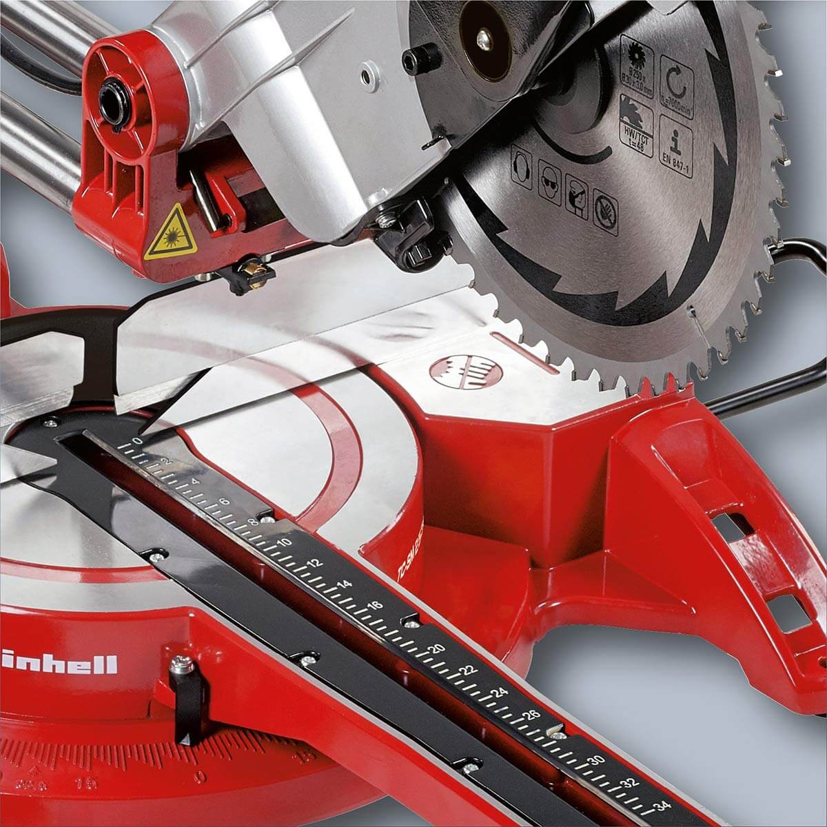 Sierra acolilladora telescópica 10" dual 2100 watts 4000 rpm marca Einhell - Image 7