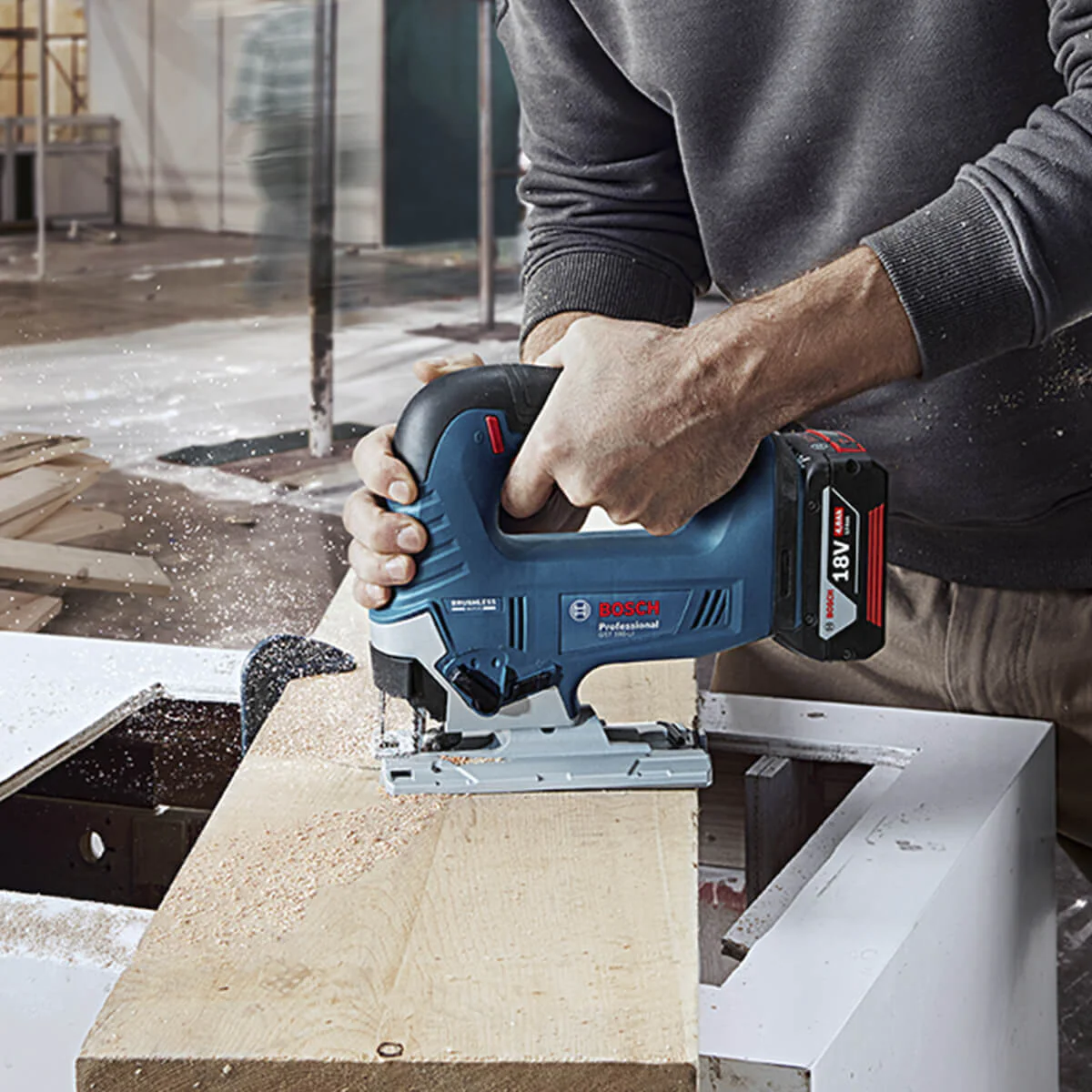 Sierra caladora inalámbrica 18V GST 185-LI Sin Bateria/Sin cargador Brushless Bosch - Image 6