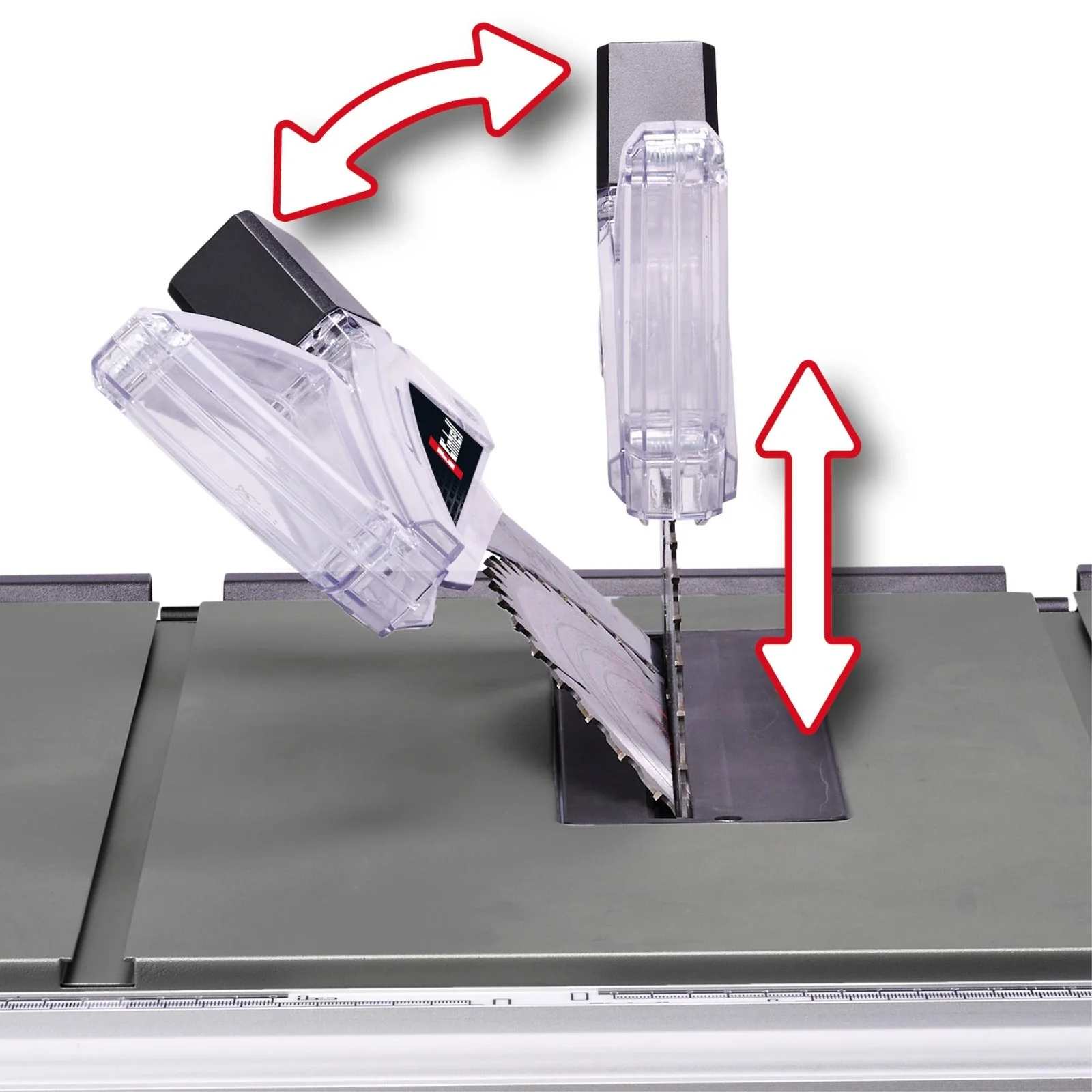 Sierra de mesa 10" escualizable marca Einhell - Image 5