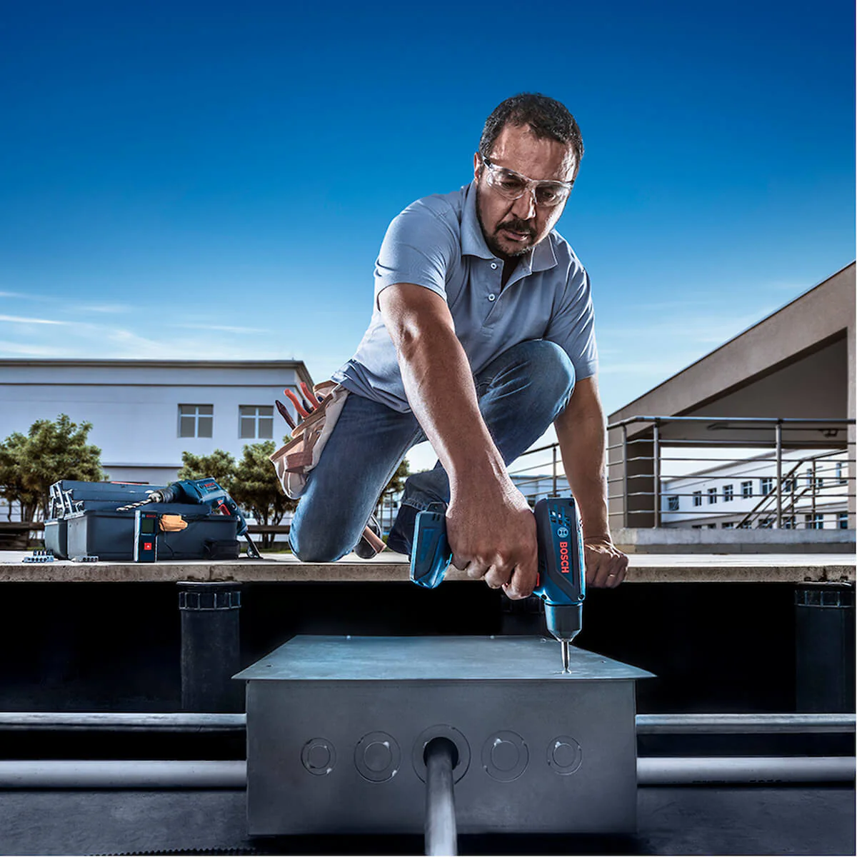 Taladro atornillador inalámbrico 12V GSR 1000 Smart Bosch maletín - Image 9