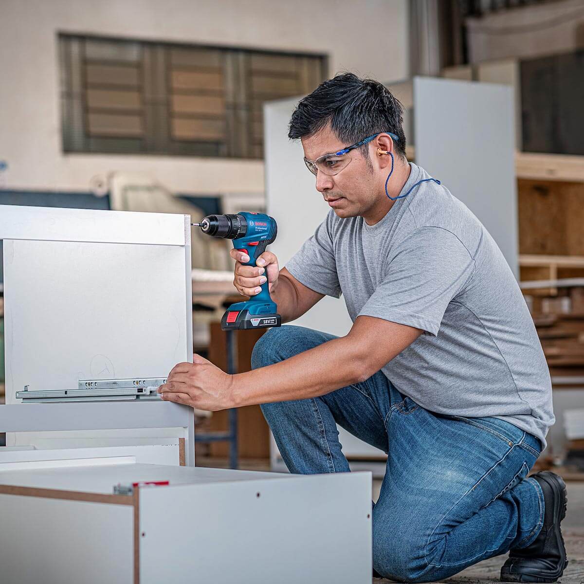 Taladro percutor 1/2" GSB 185-LI Bosch + 1 batería y cargador GAL 18V-20 - Image 14