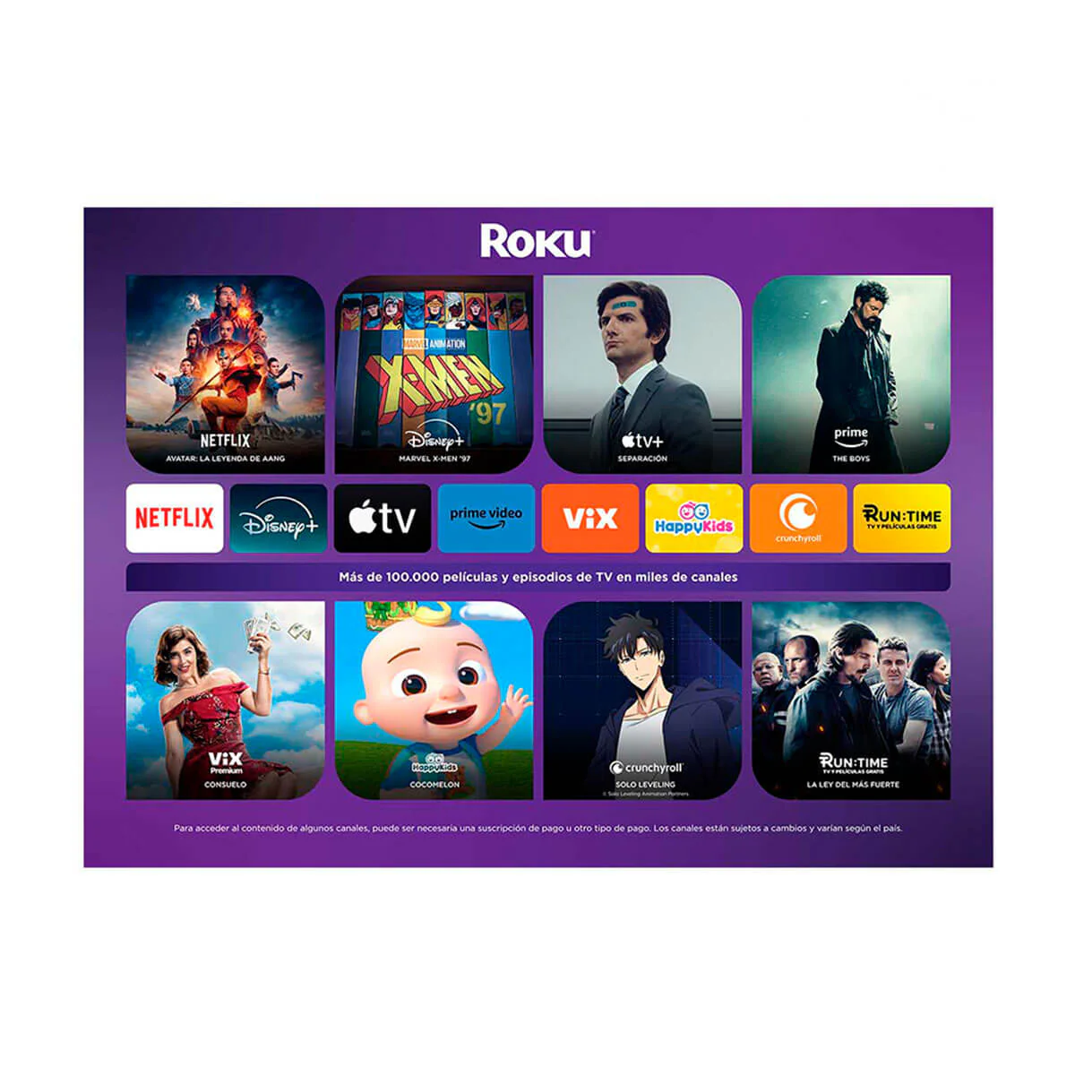 Televisor 32" Pulgadas Smart TV Roku - Image 5