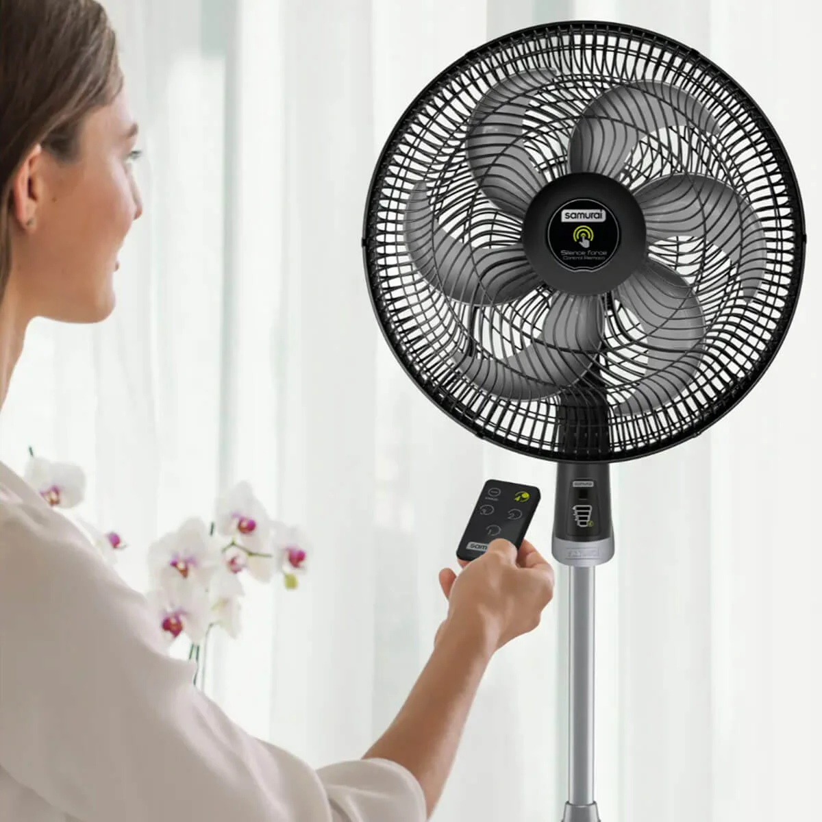 Ventilador silence force control remoto marca samurai - Image 8